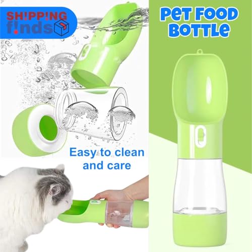 Image of Shipping f!nds - Pooper Scooper for Dogs with Bag Attachment - Portable Dog Poop Picker Upper for Walks - Lightweight, Handheld Pet Waste Scooper for Small and Large Dogs Green