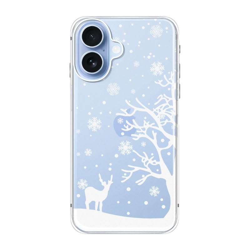 Coque iPhone 17 de Noël au motif cerf d'hiver pour illuminer vos fêtes de fin d'année