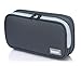 Pencil Case,Vaschy Large Capacity Pen Holder Pouch with Double Zippers Multi Compartments Easy Organized Mesh Pockets Dark Gray
