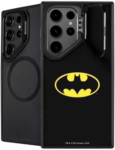 Skinit Kickstand Phone Case Compatible with Galaxy S25 Ultra - Officially Licensed DC Comics Batman Movie 1989 Logo Design