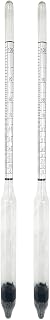 Alcohol Hydrometer 0-100% Pack of 2