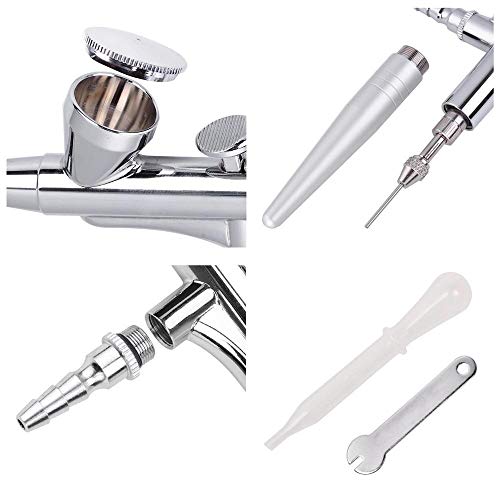 Chimaera B00DUZHC3U Professional 0.4Mm Nozzle Single Action Gravity Feed Airbrush thumb #4