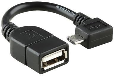 IVSO Micro USB 2.0 Host OTG Cable for Acer Aspire Switch 10 (Black)