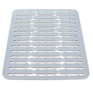 Praktische afdruipmat, gootsteen mat siliconen multifunctionele antislip warmte-isolerende afvoer pad keuken…