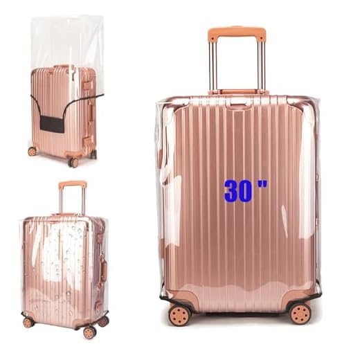 Durable Clear PVC Suitcase Cover