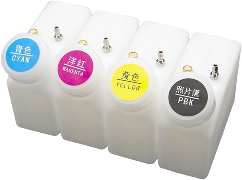 Printer 250ML Ink Tank CMYK Continuous Supply System Bottle 4Colors Ink Cartridge