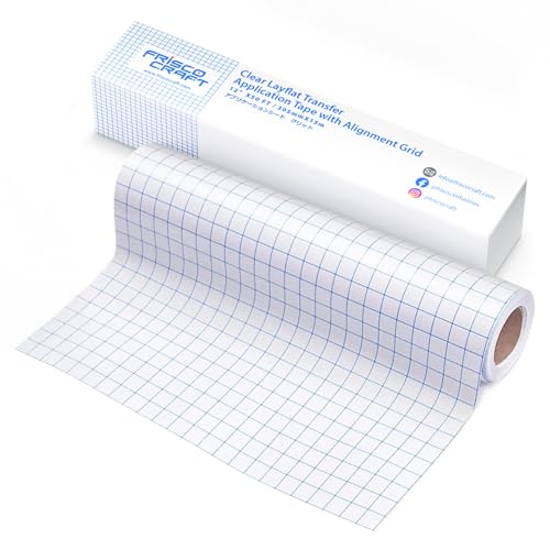 Image of Frisco Craft AT-65 Clear Transfer Tape for Vinyl 12 inch x 50FT