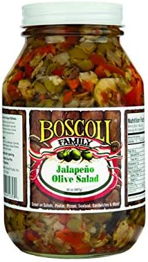 Boscoli Family Jalapeno Olive Salad, 32 oz.