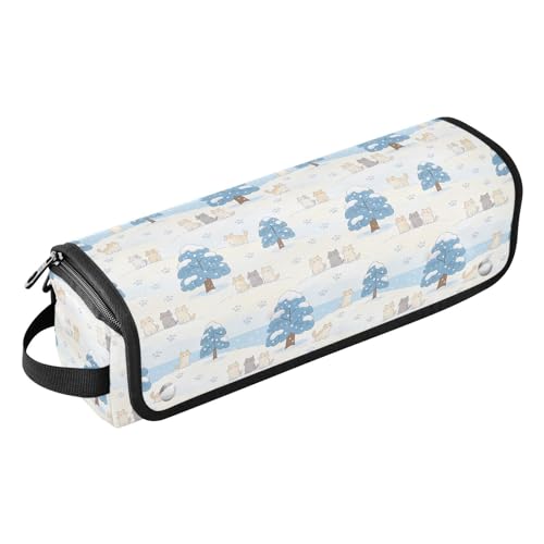 Bolsa de viaje y alfombrilla resistente al calor para alisadores de cabello, estuche para planchas y accesorios para el cuidado del cabello de Simple Safaris miniatura 1
