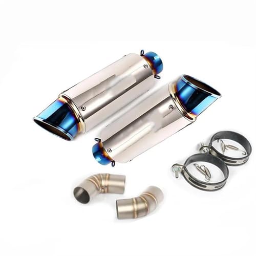 Silencieux d'échappement Ducati Monster 696 796 tube liaison intermédiaire modifié gauche droit