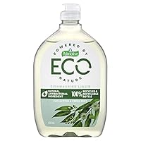 Palmolive Dish Eco Concentrate Dishwashing Liquid 450mL Eucalyptus & Fresh Mint, Clear