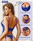 RSLOVE Sexy Dessous-Sets für Damen - Spitze Body Unterwäsche Mit Strumpfhalter Beinbänder Blau L