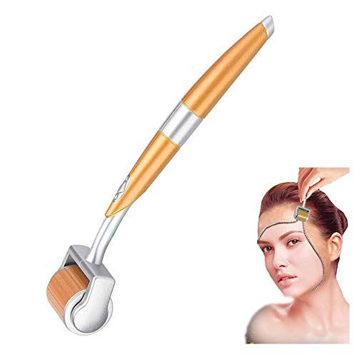 Rouleau Derma Croissance de la Barbe 0.5mm Gold, l'accessoire microneedling exclusif