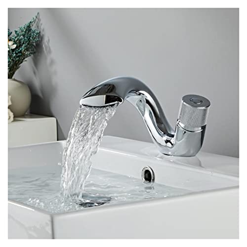 Robinet cascade chaud et froid au design unique pour vasque moderne - 2