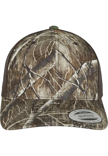 Flexfit YP Classcis Realtree Camo Retro Trucker Cap Edge, one Size