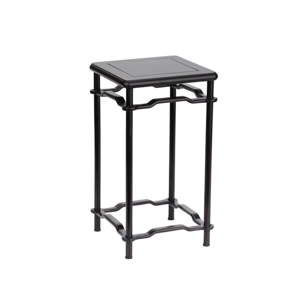 Taburete para plantas AMOKFWJC de sándalo, base elegante para el hogar y la oficina