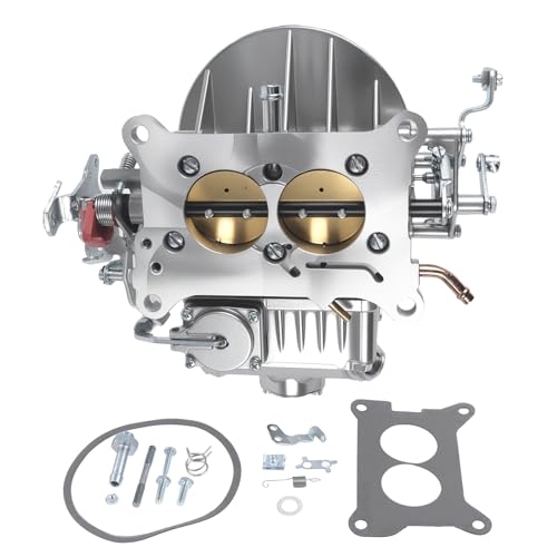 Carburetor for Holley 0-4412S 2300, 2BBL 500 CFM 2 Barrel with Manual Choke, New Carb Kit Repalcement Compatible with CJ5 CJ7 F100, Tested Before Shipment
