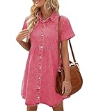 LookbookStore Fall Dresses for Women Women's Formal Dresses Elegant Dresses for Evening Party Dresses for Women Casual Summer Dress Women Size Medium Size 8 10 Raspberry