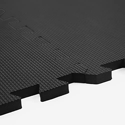 IncStores Flooring Inc's Puzzle Exercise Mats, EVA Foam Interlocking Floor Mats for Protective, Cushioned Workout Flooring for Home and Gym Equipment, Multiple Sizes & Colors (12, Black, 3/8" Thick) by IncStores - Image 6