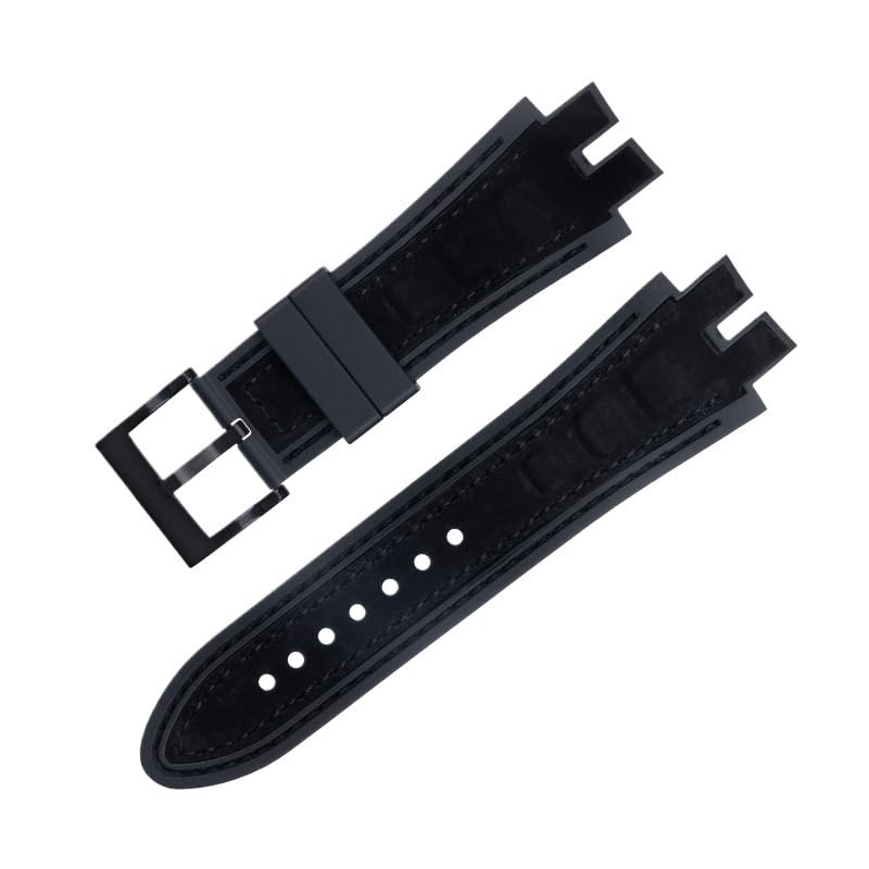 Sangle de montre en cuir mat pour Excalibur résistant à la sueur