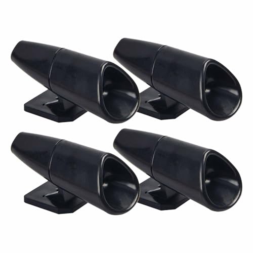 Set of 4 Vehicle Deer Repellent Whistles - Ultrasonic Animal Deterrent for Cars, Trucks & Motorbikes | Anti-Collision Safety Alert System | Universal Fit Accessories