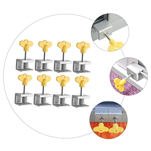 ULTECHNOVO 16 Peças Trava De Segurança Trava De Janela Anti-segurança Barras De Segurança Da Janela