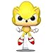 Funko POP 65259 ! Games: Sonic The Hedgehog - Super Sonic First Appearance (Summer Convention 2022 Glow in The Dark Exclusive) #877, Grey, One Size