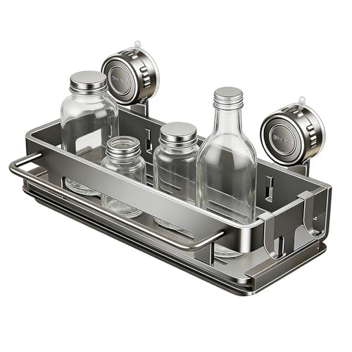 Organizador de fregadero de cocina, bandeja de drenaje automático de 5.31 pulgadas, soporte de esponja extraíble, estantes de drenaje, baños, restaurantes, lavabos, artículos de tocador, paños de