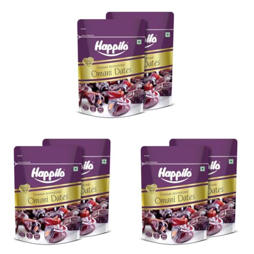 Image of Happilo Premium International Omani Dates 680g each (Pack of 6)