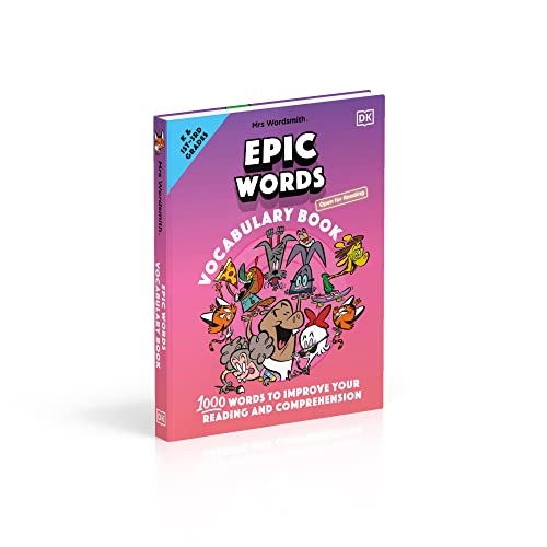 Mrs Wordsmith Epic Words Vocabulary Book, Kindergarten & Grades 1-3: 1,000 Words to Improve Your Rea
