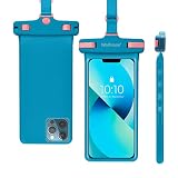 Waterproof Phone Pouch with Lanyard Cellphone Ip8x Diving 3D Seamless Dry Bag Case Outdoor Beach Und