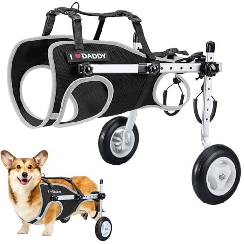 Nasjac Adjustable Dog Wheelchair for Disabled Dogs