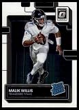 Football Trading Card NFL 2022 Donruss Optic #203 Malik Willis Rated Rookie NM Near Mint RC Rookie Titans