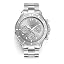 Silver Steel band / Grey Dial
