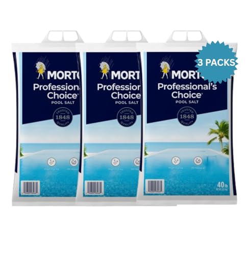 40 lb Pool Salt Bags (3-Pack) –...