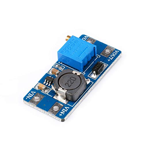 10pcs MT3608 DC-DC Adjustable Boost Module 2A - Step up Converter for 2V-24V to 5V 9V 12V 28V Power Boosting2