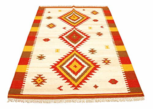 Galleria Farah1970 Original Authentic Hand Made Tapis de Sol Carpet 200 x 140 cm
