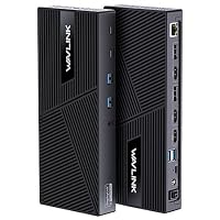 WAVLINK – WAVLINK DisplayLink Dockingstation, Triple‑Display mit Dual 