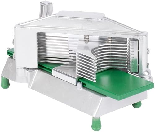 Zedfire, 1/4" Commercial Tomato Slicer, Heavy Duty Tomato Slicer Tomato Cutter with Built-in Cutting Board for Restaurant or Home Use, Vegetable Slicer, Number 02
