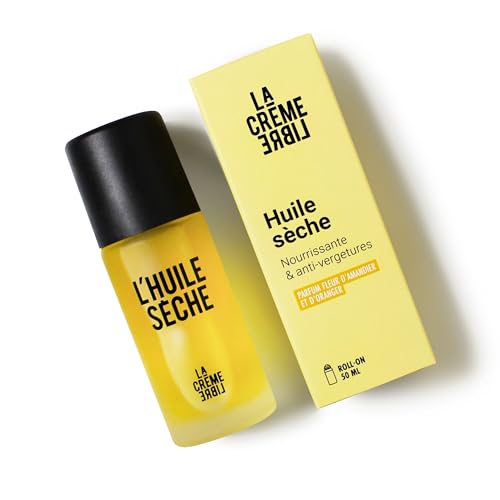 La Crème Libre, 3 in 1 Organic Body Oil, Dry Oil for Hair Face Body, Roll-on Massage, 100% Natural and Vegan