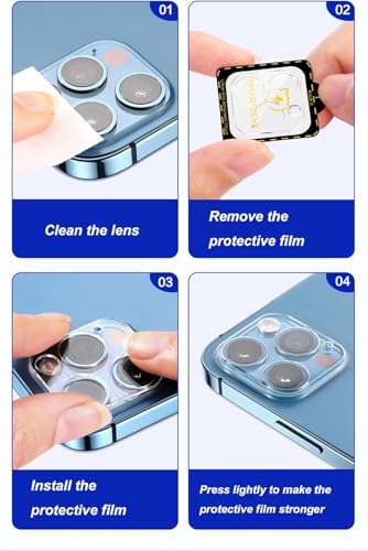 Image of Xmon Back Camera Lens Protector for Redmi Note 13 Pro Plus (1 Pack) Premium Camera Glass Protector Guard, Anti-Scratch, Ultra-Clear, Easy Installation