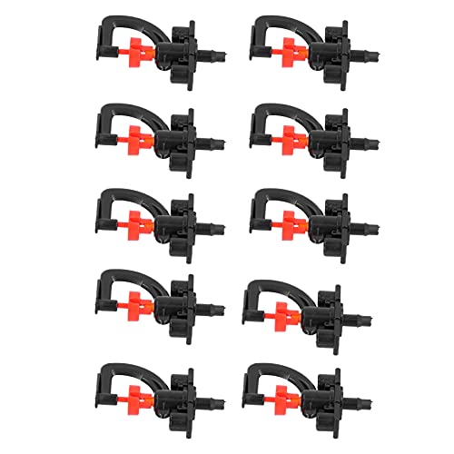 Bicos de spray de refração de 10 unidades, micro aspersor tipo G, micro aspersores rotativos, micro