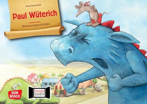 Paul Wüterich. Kamishibai Bildkartenset: Entdecken - Erzählen - Begreifen. Bilderbuchgeschichten. Kindern den Umgang mit Wut & Streit erklären. Erzähltheater für KITA & Grundschule