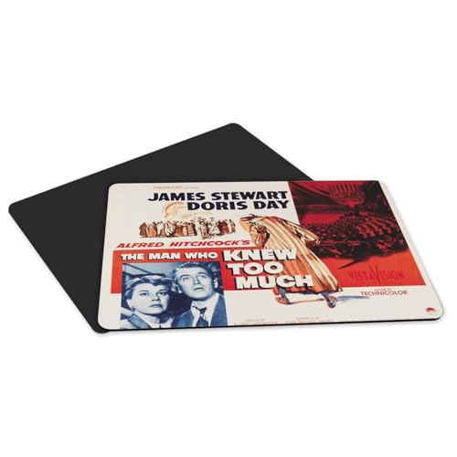 Set de table antidérapant grand format affiche cinéma retro lot de 4 - 5
