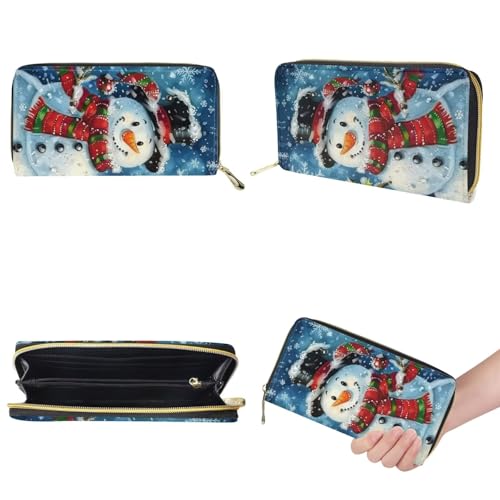 Image of HUGS IDEA Leather Purses and Handbag for Women Bucket Bag with Wrist Wallet 2 Packs