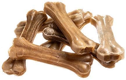 Bontoy Delicious Chew Bone 17 cm - 1000g made from pressed cow skin. The perfect chewing fun for your dog