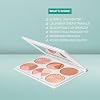 OFRA Pro Palette On The Glow - 3-in-1 Face Makeup Palette with Blush, Bronzer and Highlighter - Powder Makeup Contour Palette with an Integrated Mirror - Travel-Friendly, Cruelty-Free