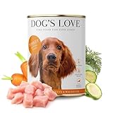 DOG'S LOVE Classic Pute, 6er-Pack (6 x 400g)