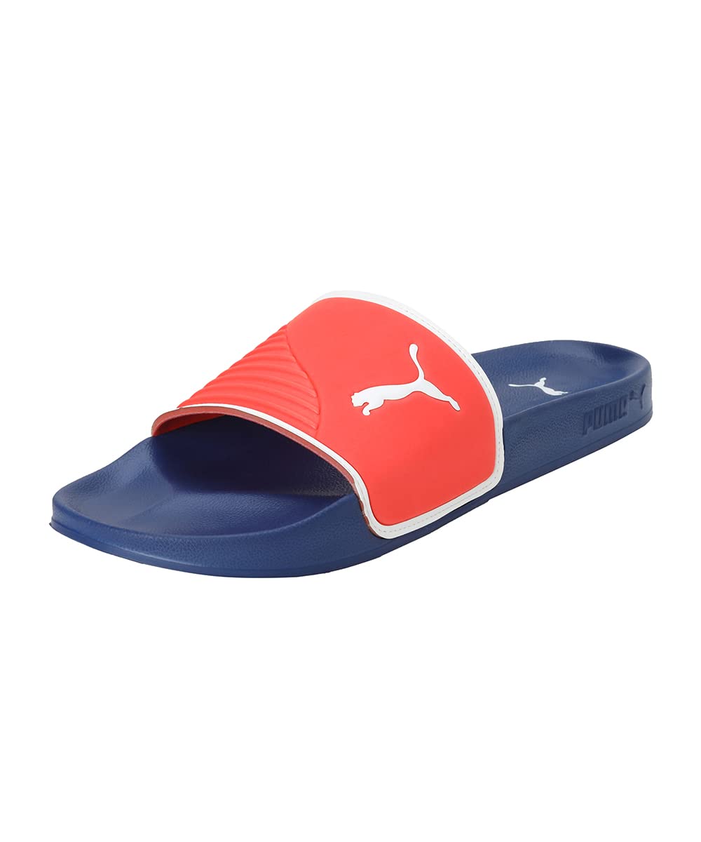 Puma Unisex-Adult Leadcat 2.0 Shower Red-White-Blazing Blue Slide - 8UK (38414003) (B0BFDZ5PYT) Amazon Price History, Amazon Price Tracker