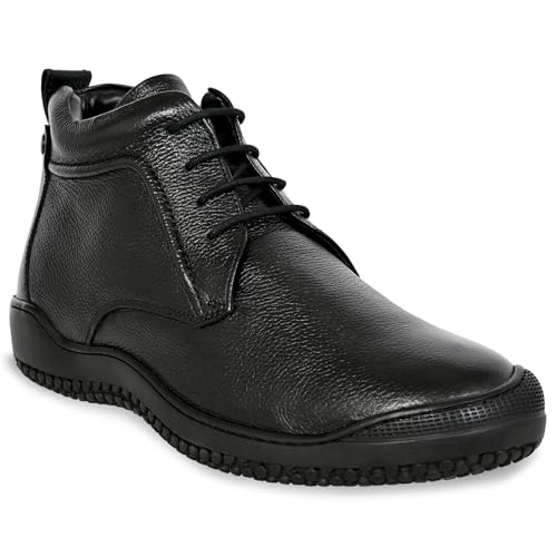 Image of Allen Cooper Shoes Genuine Original Leather Casual /Formal Lace-up Shoes (Color Options- Black /Brown, Sizes- 6,7,8,9,10)